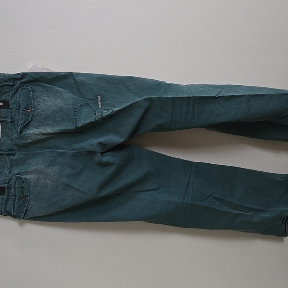 POLO Sportsman Military Green Distress 1967 Patchwork Cargo Jeans NWT - Picture 8 of 16